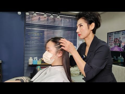 Hair Salon ASMR – Calm, Clean, Focused Hair Work