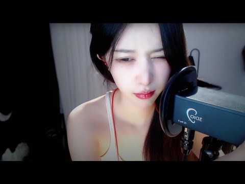 ASMR Tingly Mouth Sounds & ASMR Sleep | 湿滑的口腔音 芦荟胶 水声 微胖 微表情 | 25年2月14日