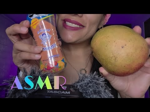 ASMR MANGO Y CHAMOY + chisme 😁#asmr #asmrsounds #asmrvideo 