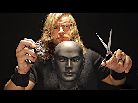 MAKE YOU SLEEP ✂️ Scissor Haircut & Shave 💈[ASMR]💈