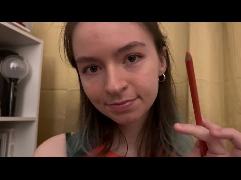 ASMR Tracing Autumn & Halloween Themed Words! 🍁🎃