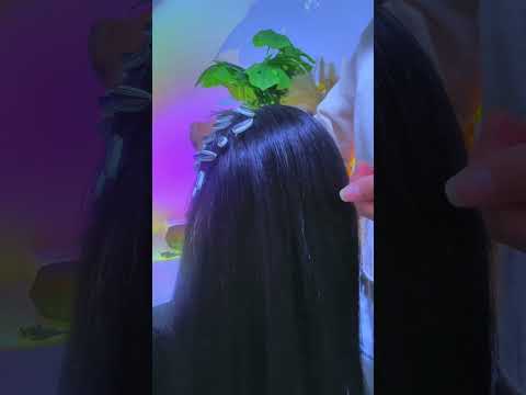 when your children play your hair