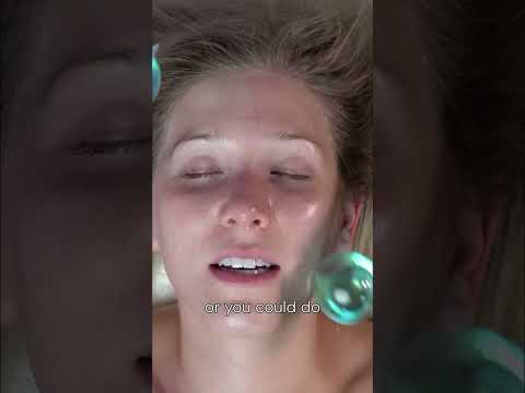 Chill Your Face! Ice Globes for Glowing Skin Revealed! #shorts