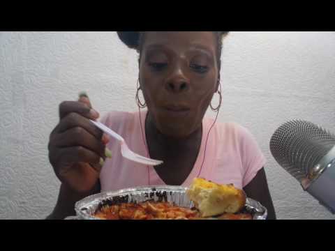 ASMR Eating Dominos Pasta Primavera |SPIRIT PAYTON