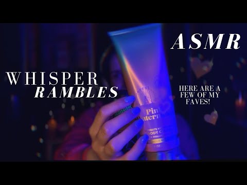 ASMR ☁️ Whisper Rambling | Audible to inaudible whispering