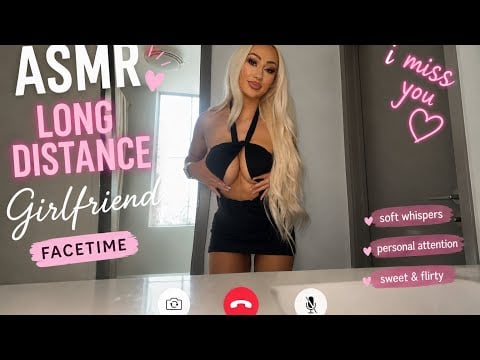 My Little Secret ASMR | Long Distance Girlfriend FaceTimes You