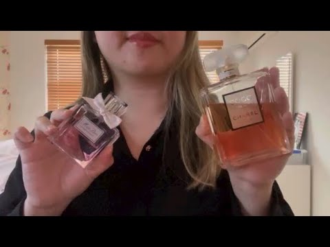 ASMR Perfume Collection ⚱ lots of tapping and whispering