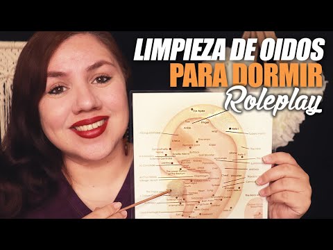 ASMR Español LIMPIEZA de OIDOS Anti INSOMNIO Roleplay