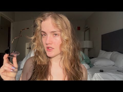 come to bed w/ me ASMR personal attention (grwm to EXTRADITE MY LANDLORD i’m alone & need to talk)