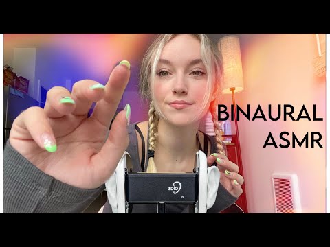 ASMR Fully Immersive Binaural Sounds / Personal Attention, Tapping, and Other Favorite ASMR Triggers