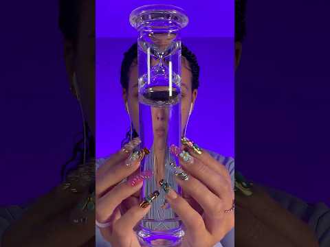 Glass timer in a glass tube… who comes up with these things #asmr #shorts