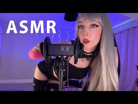 ASMR First Time 3Dio ✨ ear whispers, mouth sounds, tapping, ear cupping