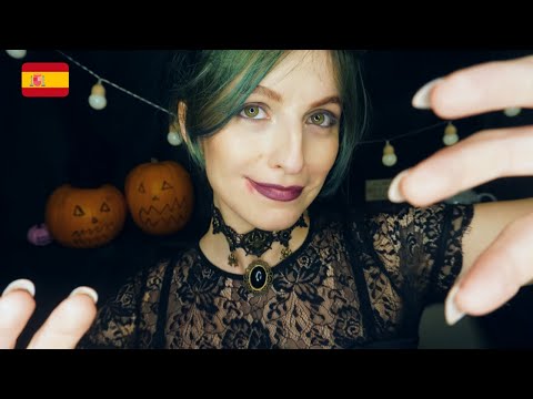 🇪🇸 ASMR en español 💤 Vampira te rapta e hipnotiza 🧛 Halloweek 🎃 Layered sounds & Visuals