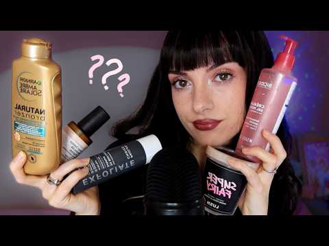 ASMR 🧴✨ Tous mes PRODUITS TERMINÉS !