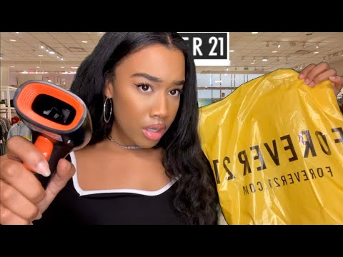 ASMR Rude Forever 21 Employee Role-play 🤬👖 ASMR Customer Service Role-play