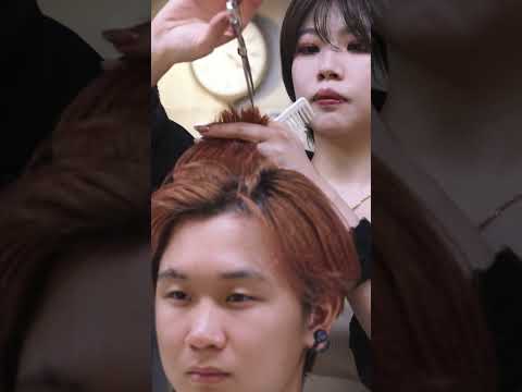 【ASMR】ひたすらハサミの音✂️hinaの極上ヘアカット集（本編は2時間耐久！） #shorts