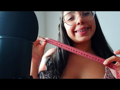 ASMR ESPAÑOL // LE TOMO MEDIDAS A TU CARITA PRECIOSA.