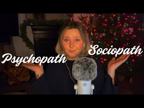 ASMR - The difference between Psychopaths and Sociopaths