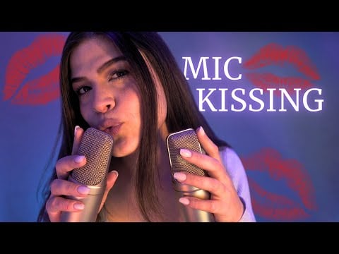 💋💕 TI RIEMPIO DI BACINI PER LA BUONANOTTE (NUOVI MICROFONI PAZZESCHI‼️) ASMR Mic Kissing