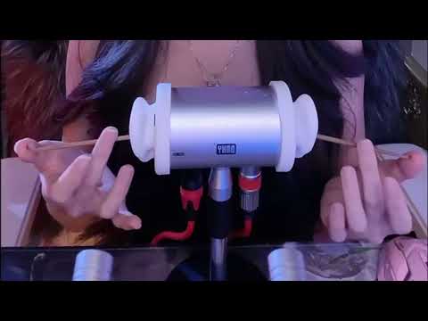 Deep Ear Cleaning & Relaxing ASMR: Gentle Ear Brushing, Scraping, Sponge Sounds & Scalp Massage
