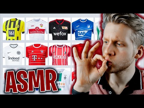ASMR - Ich BEWERTE & RANKE alle Bundesligatrikots der Saison 2022/23!