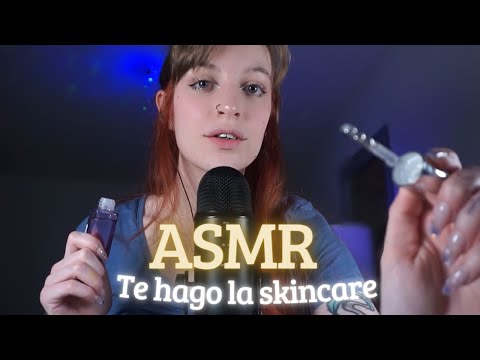 ASMR Te hago la skincare antes de que te duermas | ATENCIÓN PERSONAL🌙