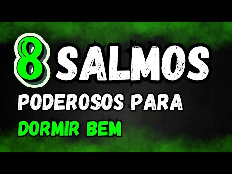 Salmos poderosos para dormir profundamente | Tela preta 😴🌃
