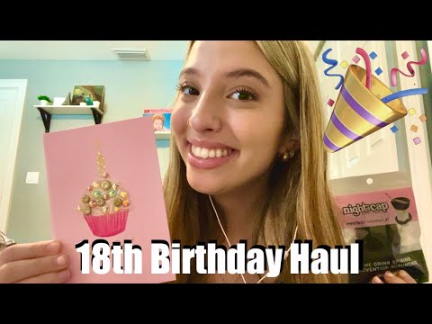 ASMR 18th Birthday Haul 🌟