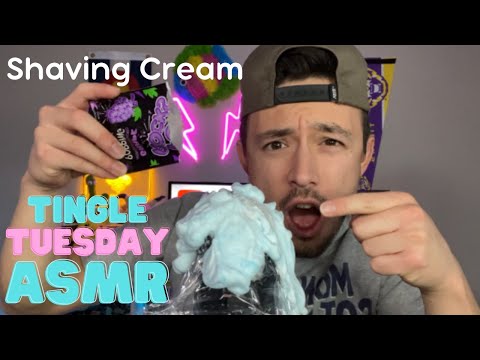 Fast Shaving Cream ASMR | Tingle Tuesday | Fast, Unpredictable, Random ASMR