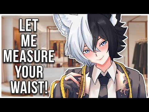 ASMR Roleplay | Femboy Tailor Measures You For Your Perfect Suit 📏