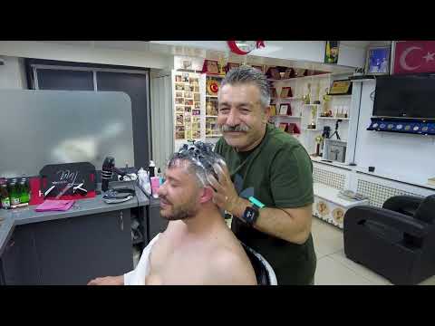 AMAZING HEAD MASSAGE AND ASMR CRAZY EAR CARE WITH MUNUR ONKAN