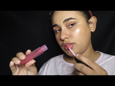 asmr maquiando se comigo para gravar vídeo as 6:40 da manhã 