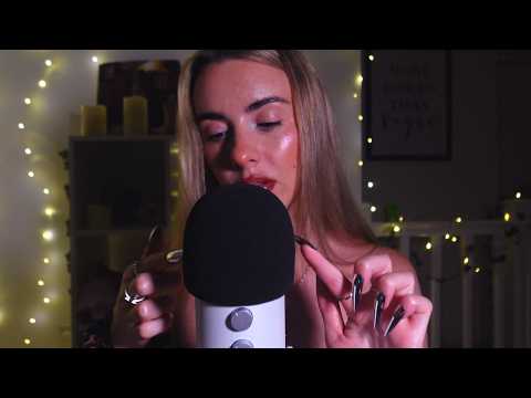 ASMR brain massage - mic scratching for deep sleep 💅🏻🎧