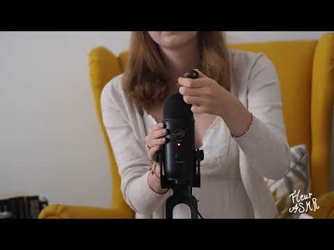 ASMR Intense ear to ear microphone Brushing (no talking) ✨