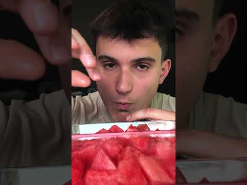 ASMR BRUITS DE BOUCHE PASTÈQUE 🍉