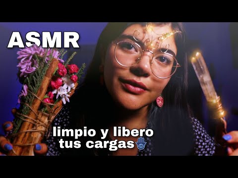 ASMR Suelto y libero tus cargas 🦋 REIKI, Limpieza energética 🪬 Negativity removal [BINAURAL]