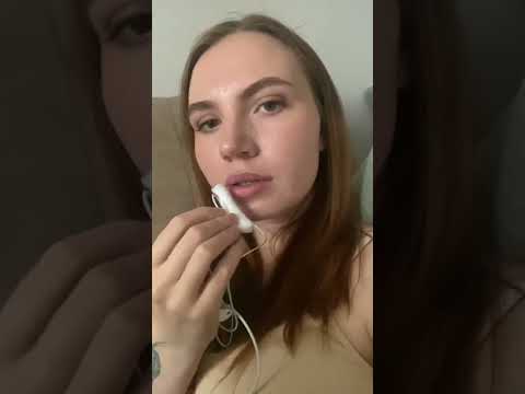 ASMR АСМР 🥰 близкие звуки рта на микро от айфона ✨ mouth sounds ✨