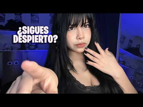 🌙 ASMR Roleplay | Tu mejor amiga te descubre despierto a las 3 AM…