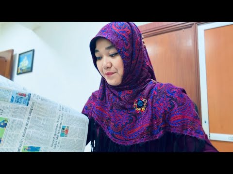 ASMR soft spoken - reading you newspapers (Times of India) after a long time 😁