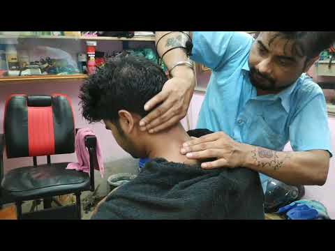 Gentle and powerful Head and body massage with Neck cracking | Indian ASMR