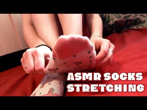 Relaxing ASMR with Ankle Socks | Feet joi and Soothing Whispered Care