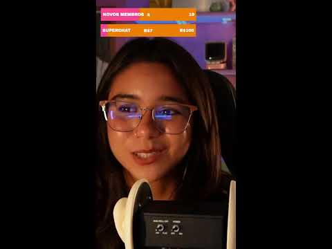 asmr (ao vivo) pra descansar no feriado 😴