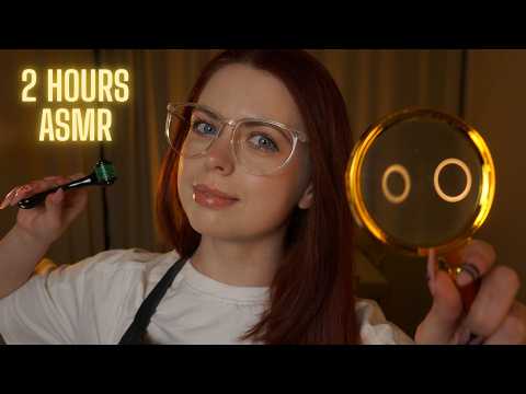 [ASMR 2 HOURS] At the Barbershop | Taking care of your hairloss