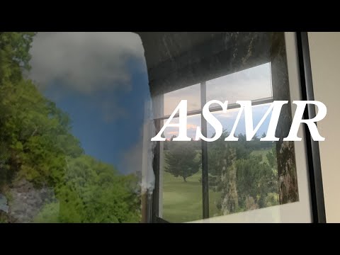 Ambers ASMR - Fast tapping in my hotel room at 5 A.M. + white noise in the background