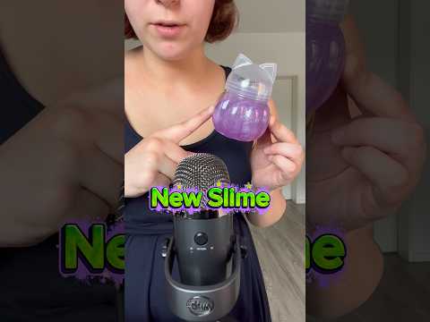 New Slime 🧼 #triggersforsleep #asmr #slimeasmr #slime #asmrsounds