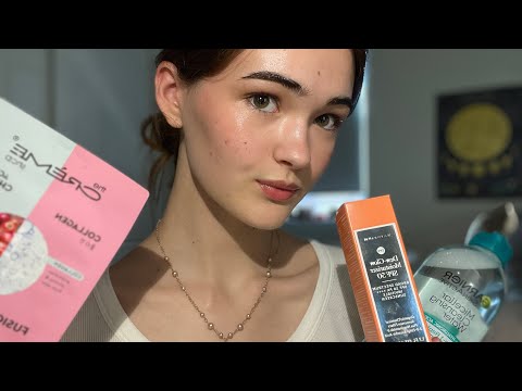 ASMR new wellness products in rainbow order 🌈