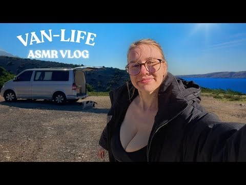 ASMR | VAN TOUR 🚐✨ Female Traveling From Germany to Croatia (with a van incident)