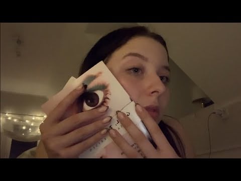 Super random & experimental ASMR (mouth sounds, chewing, tapping & more…)