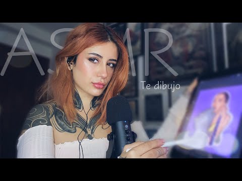 ·ASMR Dibujandote· Creando Tu Retrato con Susurros y Trazos Relajantes