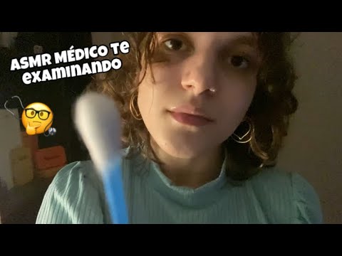 EXAME DE NERVOS CRANIANOS || ASMR ROLEPLAY